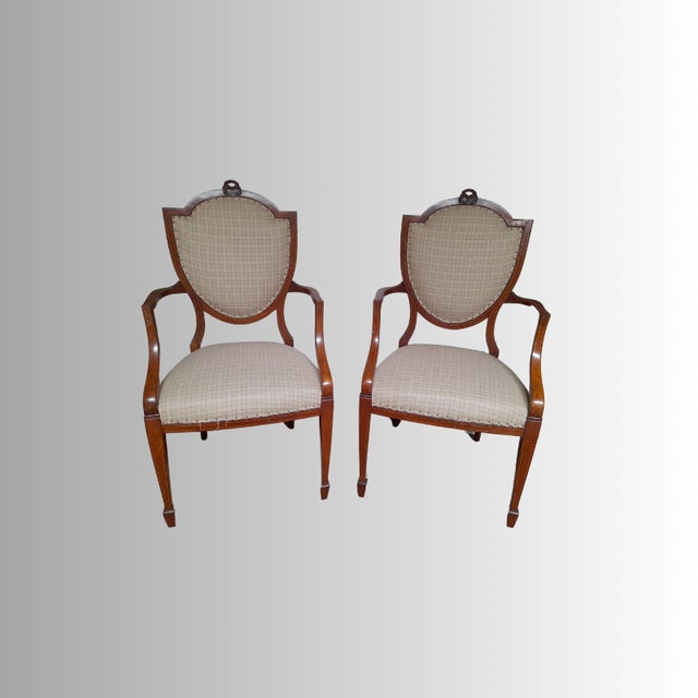 English Mahogany Living Room Set, 1930s, Set of 5 For Sale - Image 3 of 14