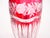 Val Saint-Lambert Val Saint Lambert Cut & Etched Glass Vase With Floral and Foliate Decoration For Sale - Image 4 of 9