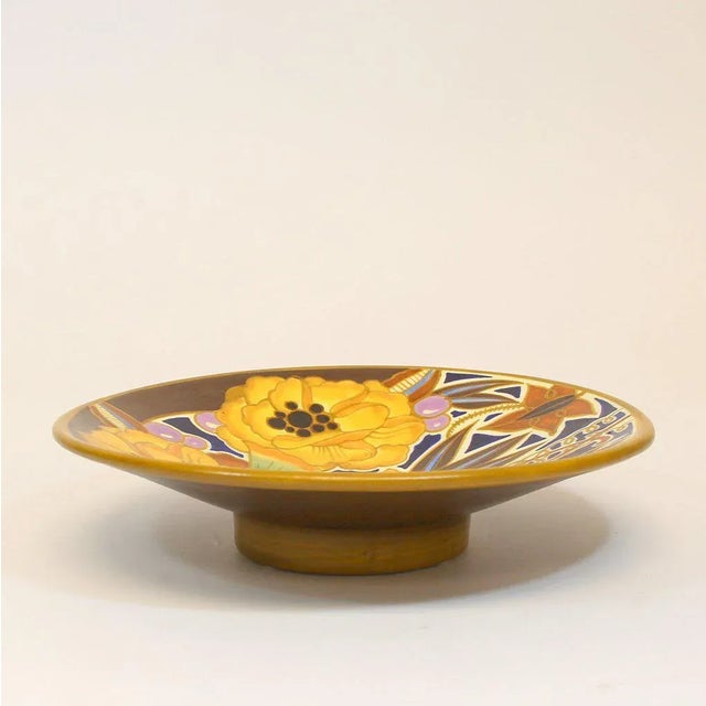 Art Deco Dish by Leon Delfaut for Boch Frères, 1940s For Sale - Image 4 of 6