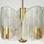 Clear Ice Glass Chandelier in the style of Fagerlund, 1960s For Sale - Image 3 of 10