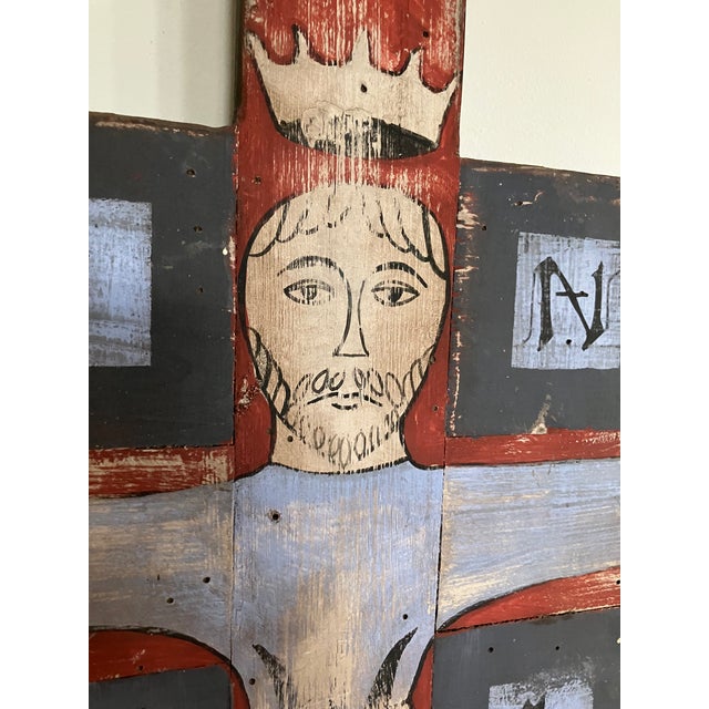 1990s Early Byzantine Revival Crucifix (California) For Sale - Image 4 of 7