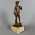 Sculpture of David in Bronzed Metal on Marble Base after Michelangelo, 20th Century For Sale - Image 13 of 13