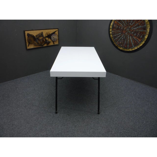 Folding Dining Table by Herta-Maria Witzemann for Wilde + Spieth, 1950s For Sale - Image 6 of 13