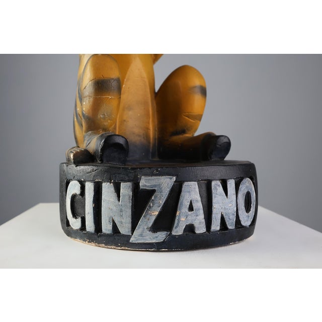 Sculpture Materials Large Art Deco Cinzano Sculpture by Novita, France, 1920s-1940s For Sale - Image 7 of 11