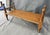 Antique Oak Turned-Post Quilting Frame Bench For Sale - Image 4 of 12