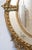 Antique French Napoleon III Medallion Mirror in Gilded and Carved Wood, 1800s For Sale - Image 4 of 6