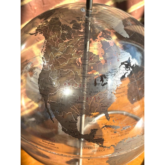 Ultra Modern Simplicity 12" Scanglobe For Sale - Image 10 of 11