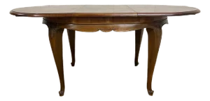 Vintage Romanian French Louis XV or Provincial Style Dining Table