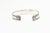 Late 20th Century Opal Sterling Silver Cuff Bracelet For Sale - Image 9 of 10