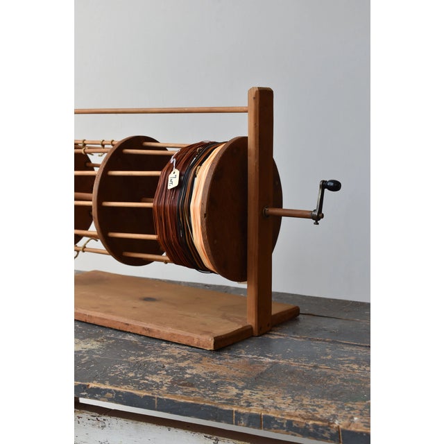 Vintage Folk Art Hand Crank Fly Fishing Line Dryer / Winder, Circa Mid-20th Century For Sale In New York - Image 6 of 14