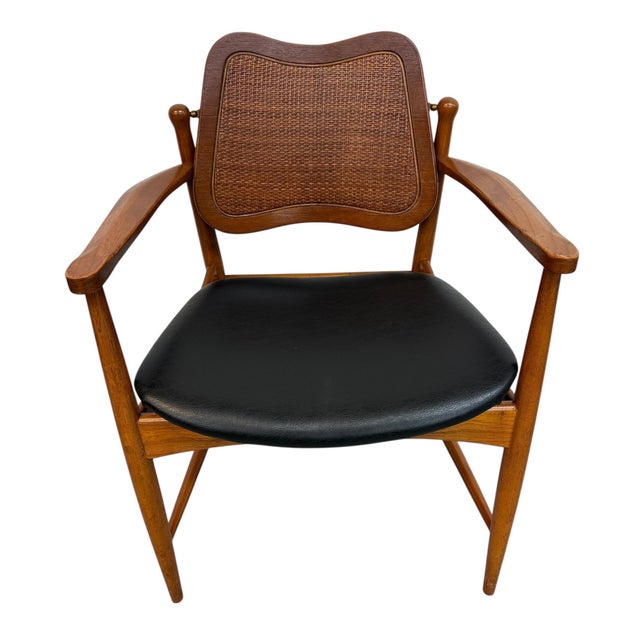 Lane Furniture Mid-Century Modern Lane Walnut Dining Chairs - Set of 6 For Sale - Image 4 of 9