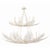 Contemporary Naples Two Tier Adjustable Chandelier by Lowcountry Originals For Sale - Image 3 of 3