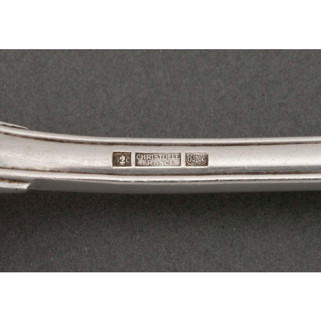 Christofle Silver Plate Flatware Service, 32 Pcs. For Sale - Image 9 of 14