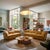 This Confidential three-seater sofa is composed of three independent modules: two end units with rounded armrests and an...