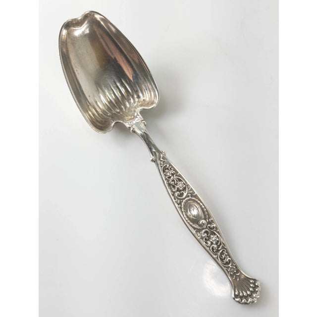 Late 19th Century American Sterling Silver Sugar Shifter Whiting Mfg. For George Shreve & Co. For Sale - Image 12 of 12