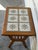 Oak Tiled Top Coffee Table With Lower Slatted Shelf Vintage Mid-Century Modern 1970s For Sale - Image 11 of 11