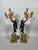 Metal Pair of candelabra with winged Victories, attributed to Pierre-Philippe Thomire (1751-1843) For Sale - Image 7 of 7