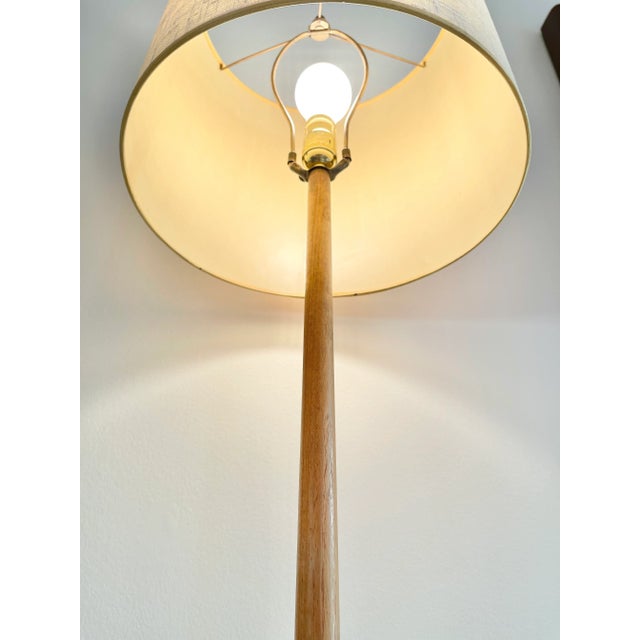 Pair of Swedish Teak Floor Lamps by Uno and Osten Kristiansson, 1960s For Sale In Chicago - Image 6 of 12
