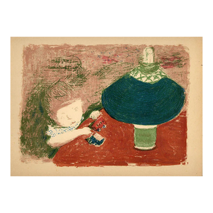 Bonnard Lithograph 83 L’enfant a La Lampe 1952