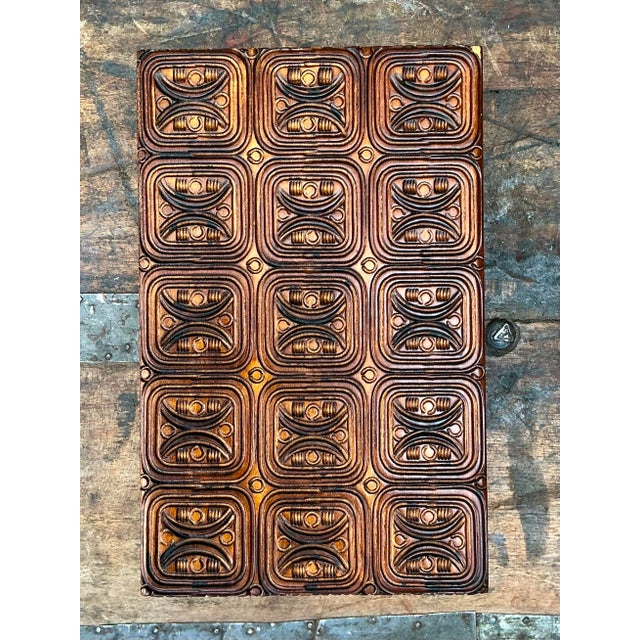 Vintage MCM Brutalist Lidded Box For Sale - Image 4 of 12