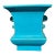 Art Deco Turquoise Glaze Galloway Art Pottery Vase For Sale