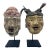 Antique Burmese Carved Animated Mounted Puppet Heads For Sale