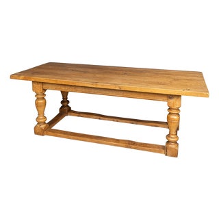 Antique Spanish Oak Refectory Table, 1900s For Sale