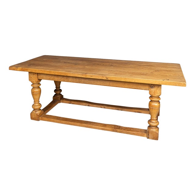 Antique Spanish Oak Refectory Table, 1900s For Sale