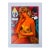 Di Cavalcanti Posthumous Limited Edition Serigraph – Woman With Clowns For Sale
