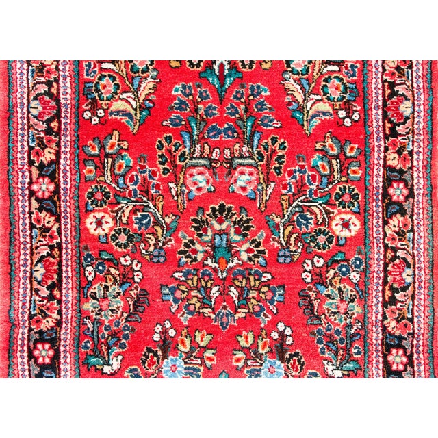 Textile Early 20th Century Sarouk Runer For Sale - Image 7 of 15