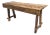Axel Hjorth Style Rustic Farmhouse Reclaimed Barnwood Console Table - 78” For Sale