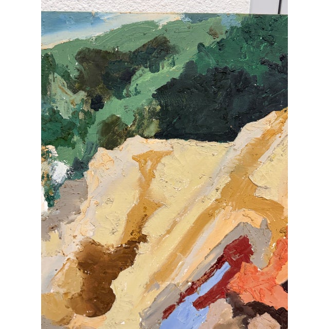 Abstract Acrylic on Canvas, Mid 20th Century For Sale - Image 12 of 12