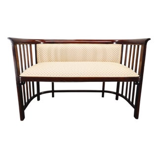 Vintage Beech Sofa by Josef Hoffmann, 1920s For Sale