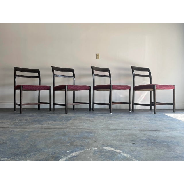 Brown Roger Sprunger for Dunbar Side Chairs - Set of 4 For Sale - Image 8 of 13