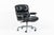 Black Eames Herman Miller Time Life Black Leather Office Chair 2017 For Sale - Image 8 of 14