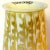 Traditional American Quezal Glass Opalescent Gold Zipper Pattern Lamp Shade For Sale - Image 3 of 11