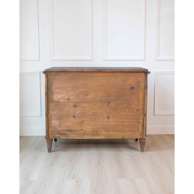 Wood Swedish 19th Century Chest of Drawers, c.1840 For Sale - Image 7 of 8