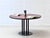 Round Dining Table in Thuja Root Veneer and Steel, 1980s For Sale - Image 4 of 16