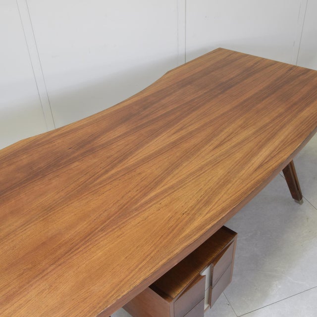 Tolomeo Executive Desk by Ennio Fazioli for Mim Roma, 1960s For Sale - Image 12 of 13
