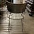 Silver Late 20th Century Near Pair of Italian Steel Chairs For Sale - Image 8 of 12
