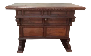 Antique Tuscan Walnut Table
