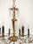 Antique 12 Light Captivating Curvaceous Brass Cut Lead Crystal Chandelier ~ Rewired ~ Restored ~ Rejuvenated ~ Ready to Hang ~ For Sale - Image 9 of 12