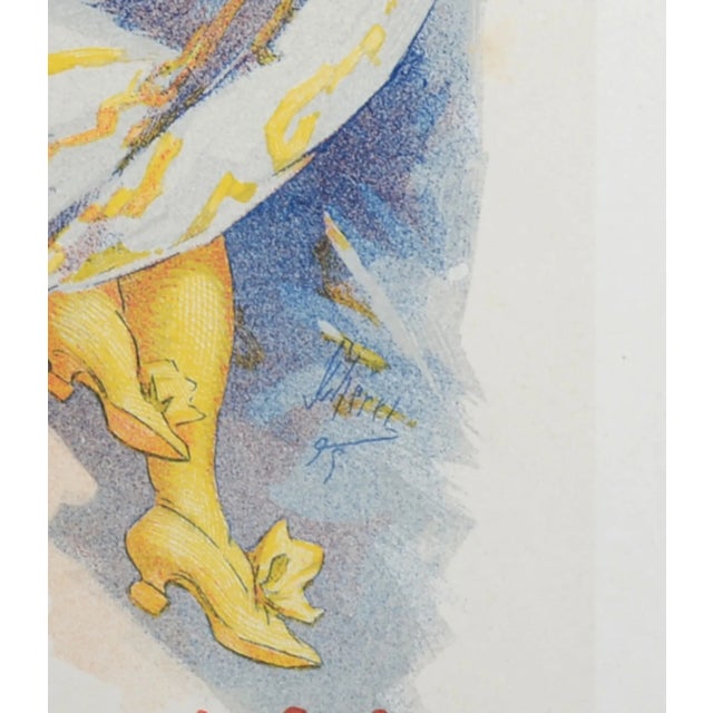 Jules Chéret 1896 Lithograph on Japan Paper — Le Punch Grassot, Les Maîtres De L’Affiche For Sale - Image 4 of 9