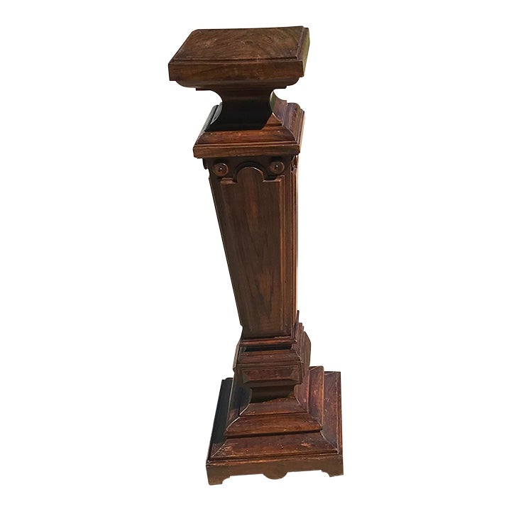 Antique Solid Wood Pedestal Chairish