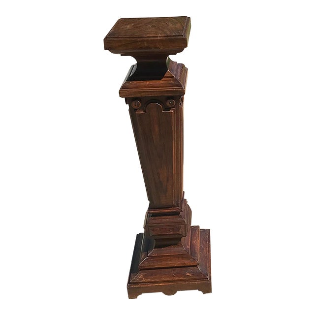 Antique Solid Wood Pedestal Chairish