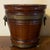 19th Century Antique 19th Century Dutch Mahogany Coopered Cachepot or Wine Bucket With Lion Mask Handles For Sale - Image 5 of 12
