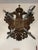 Brown Vintage Carved Wood Coat of Arms of the Holy Roman Empire With Swords For Sale - Image 8 of 12