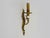 Vintage Brass Wall Sconce with Acanthus Leaf Motif, 1960s For Sale - Image 3 of 8