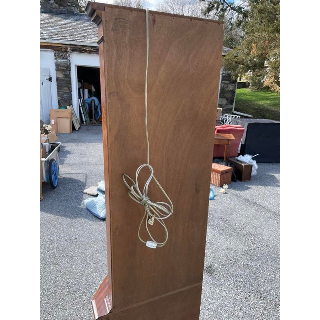 Wood Vintage George III Style Mahogany Corner Cabinet For Sale - Image 7 of 12