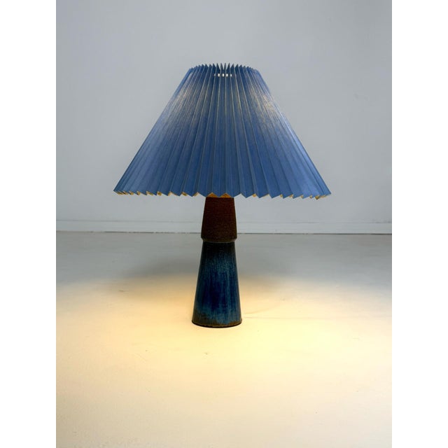 Michael Andersen Ceramic Table Lamp – 1960s A striking and atmospheric Danish table lamp by Michael Andersen & Søn from...